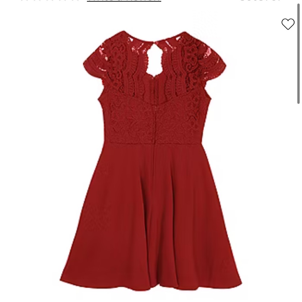 Rare Editions Big Girls Short Sleeve Cap Sleeve Skater Dress